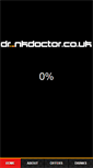 Mobile Screenshot of drinkdoctor.co.uk